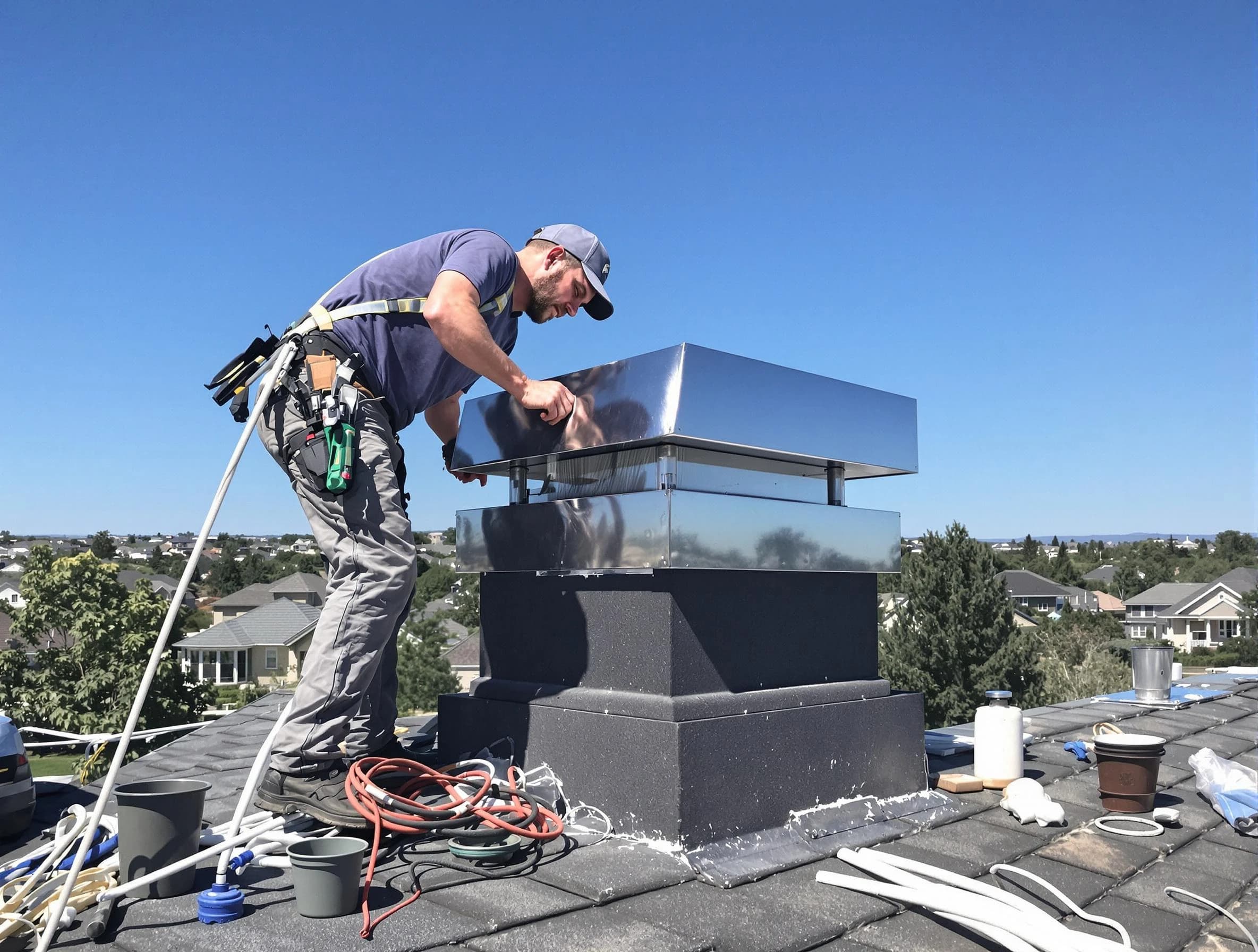 Chimney Cap Services service in Dumbarton, VA